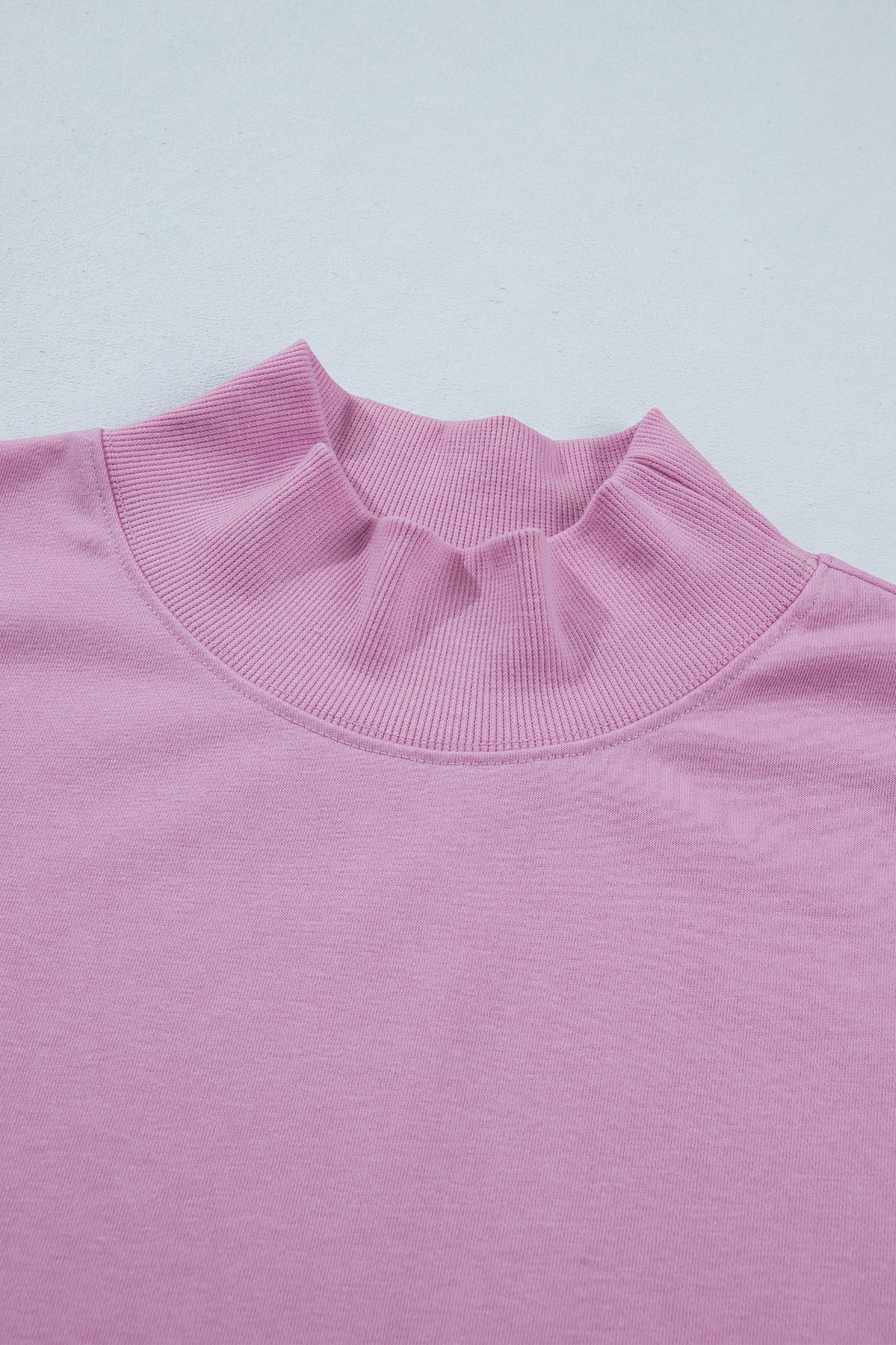Black Solid Color High Neck Cap Sleeve Loose Top