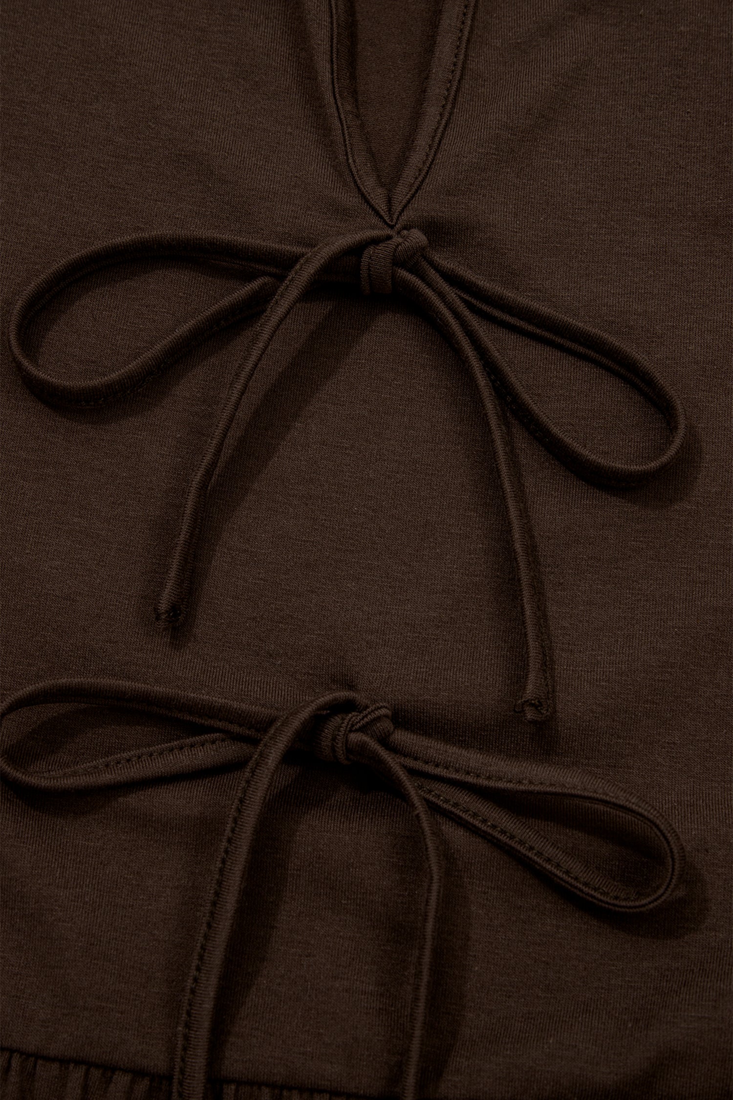Black Plus Size Solid Color Bow Tie Peplum Tank Top